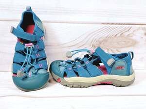 Keen Newport H2 Hiking Outdoor Women's Size US 2 UK 1 Sandals Blue Pink 1020362